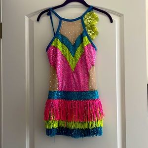 A Wish Come True one piece rhinestone leotard